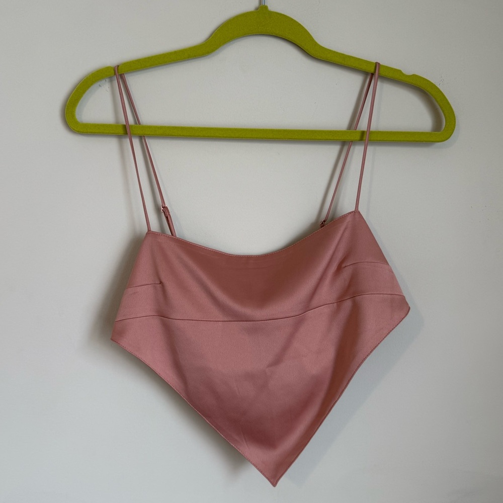 DANIELLE BERNSTEIN Rose Satin Cami